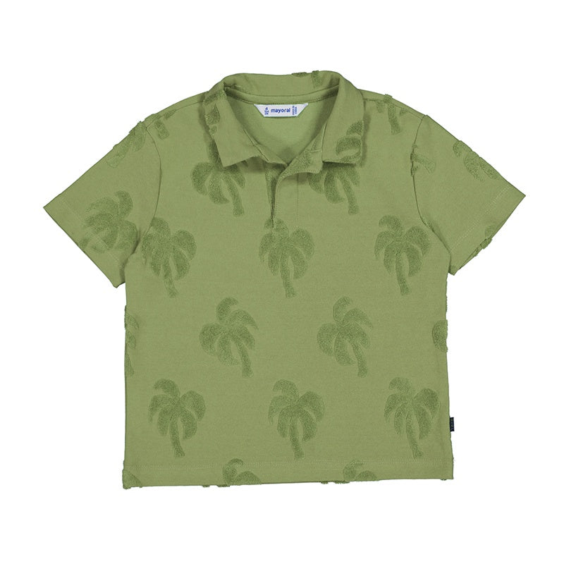 Palm Tree Polo Shirt