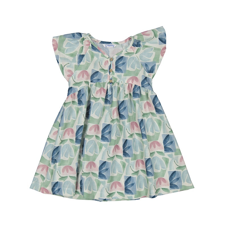 Minty Florals Dress