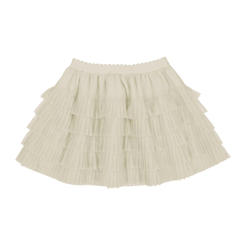 Pleated Tulle Skirt