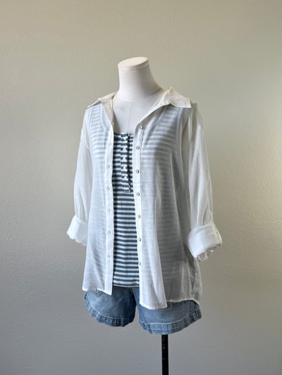 Gideon Long Button Up