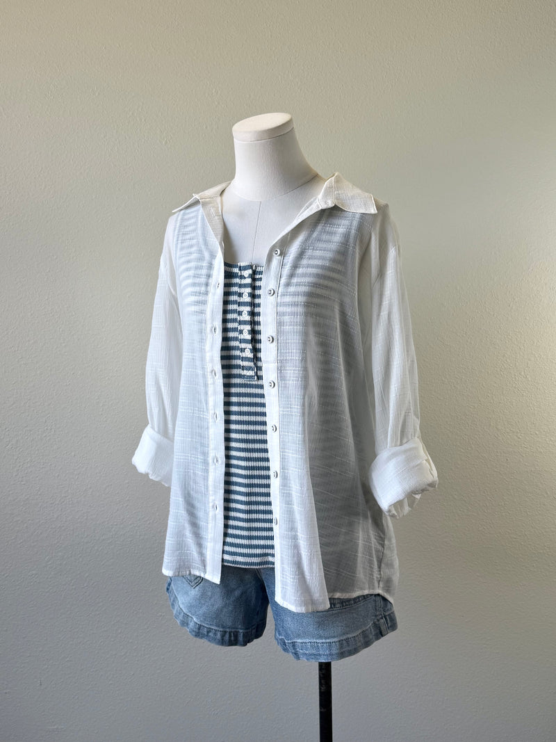 Gideon Long Button Up