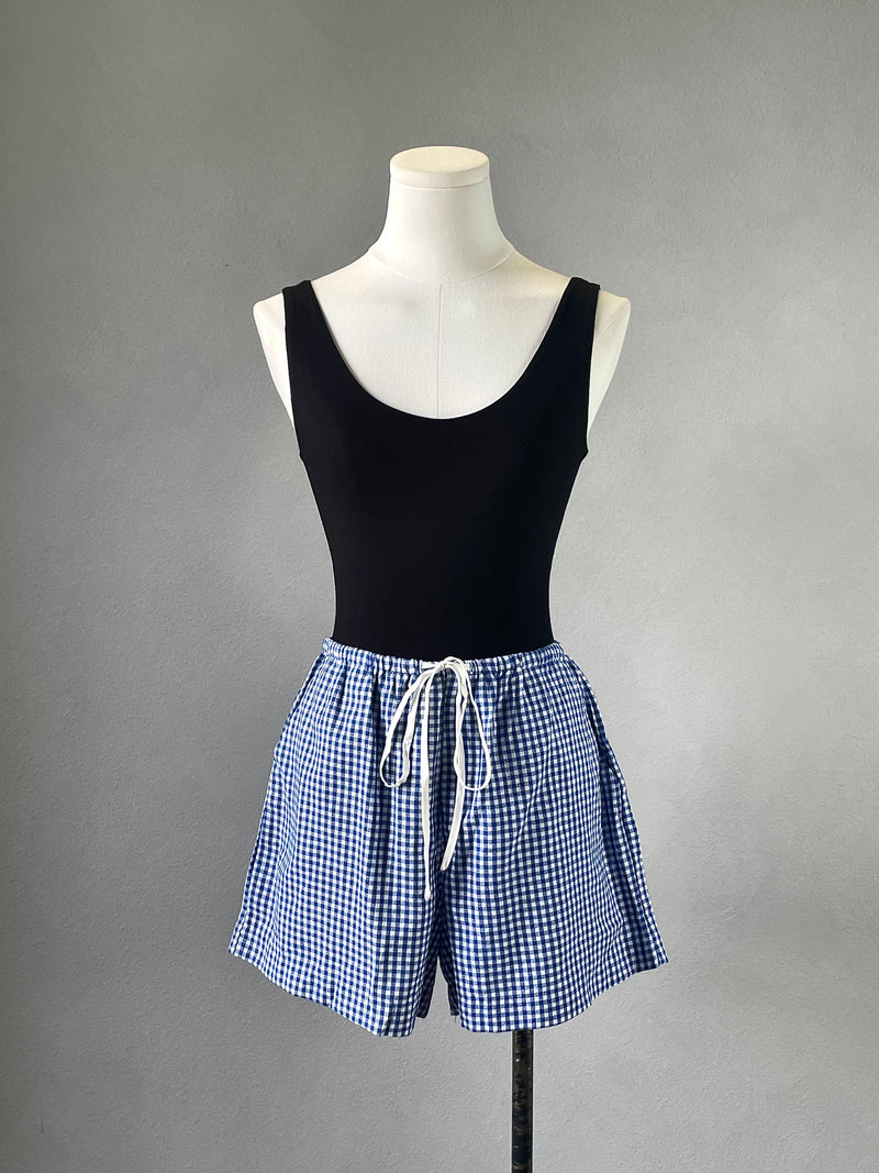 Gingham Short