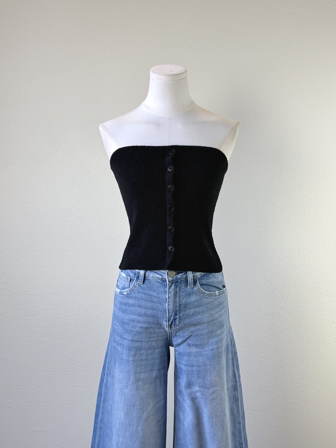 Giselle Strapless Sweater