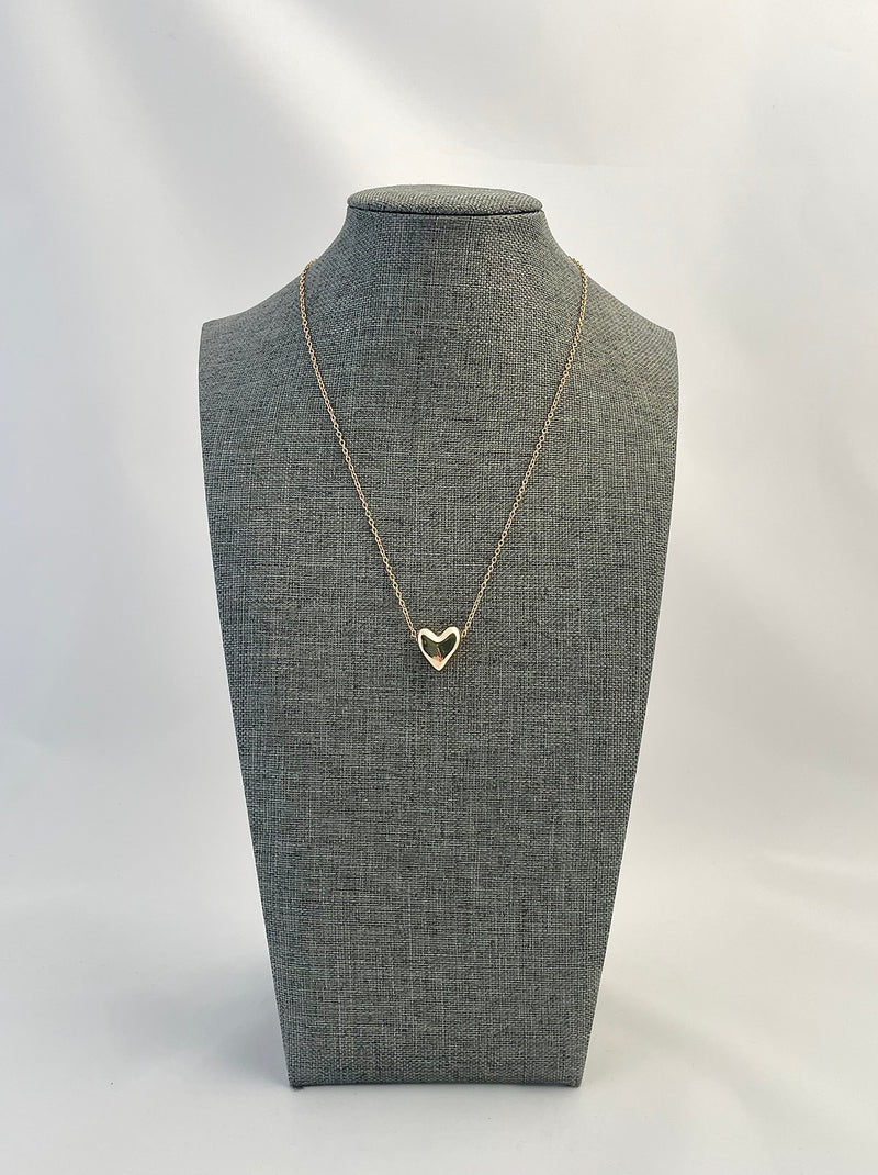 Gold Heart Necklace