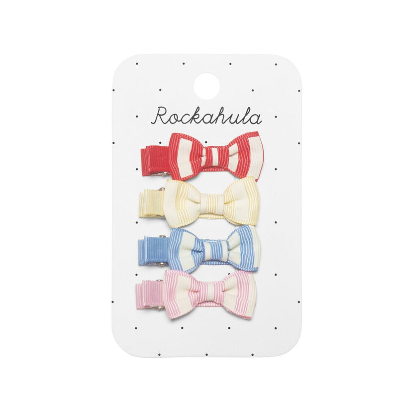 Vintage Stripe Clips