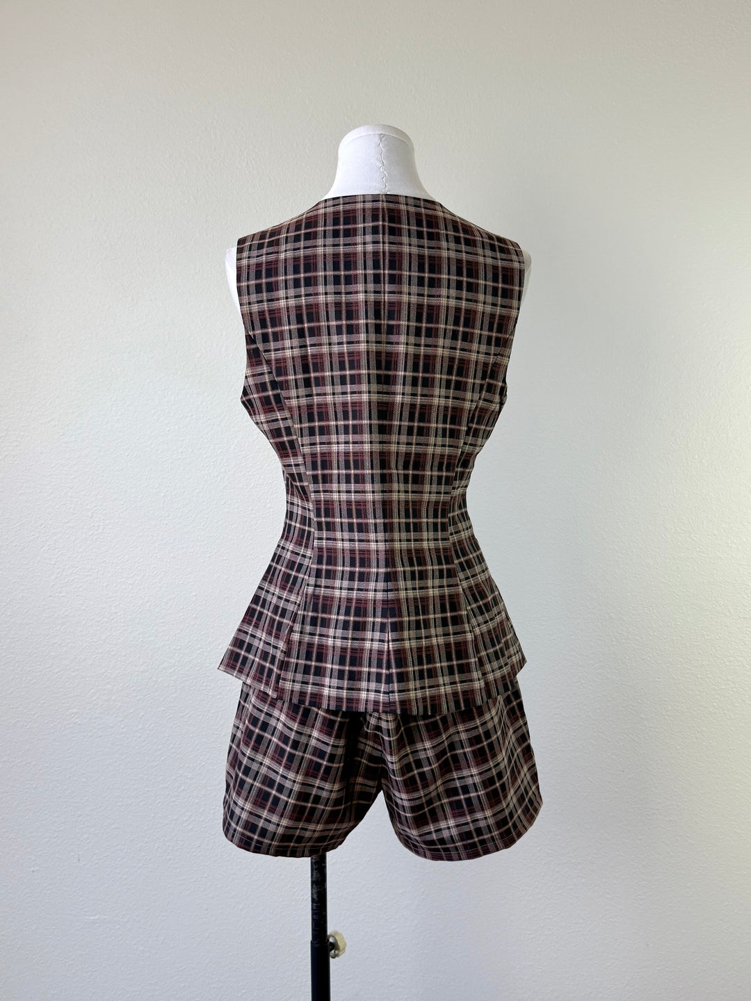 Harvest Plaid Vest