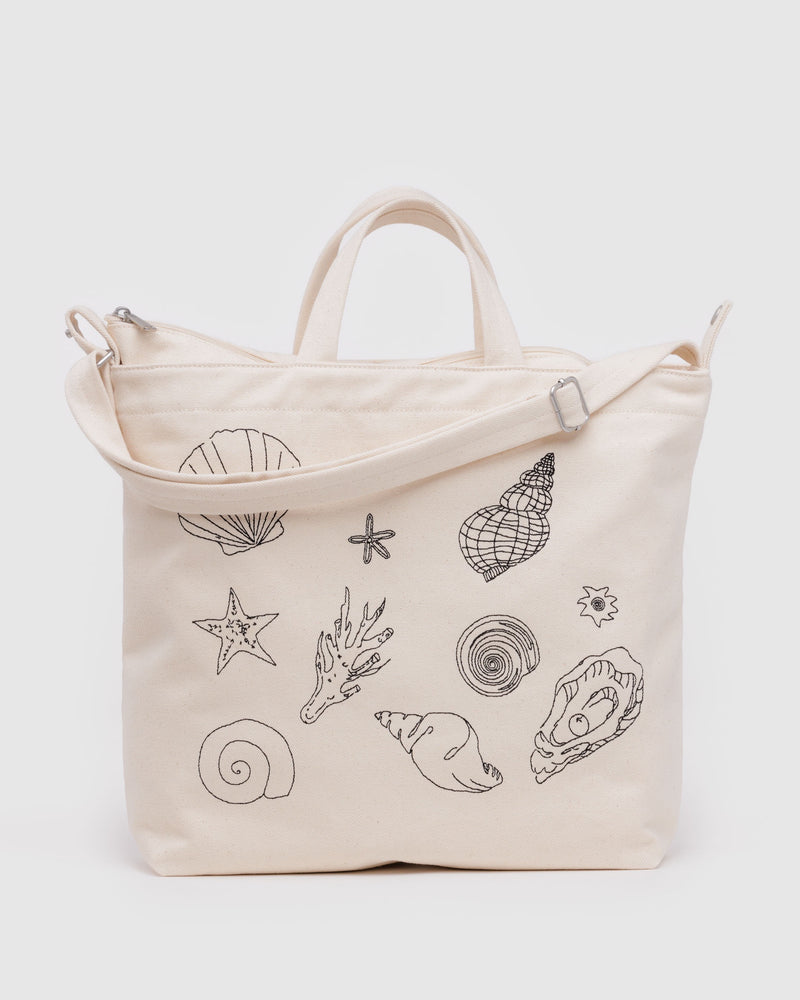 Shells Horizontal Zip Duck Bag