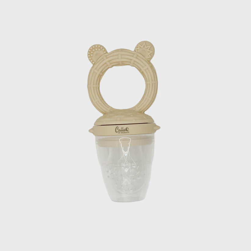 Linen Nibbler Bear Feeder