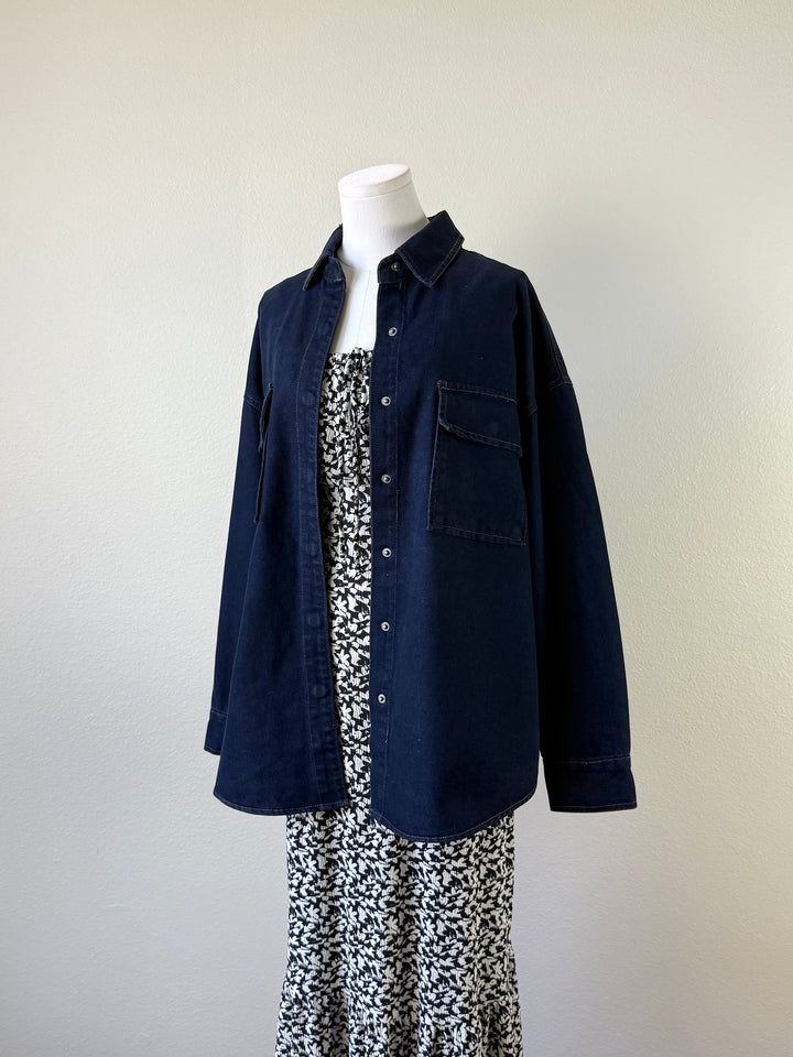 Irene Denim Shacket