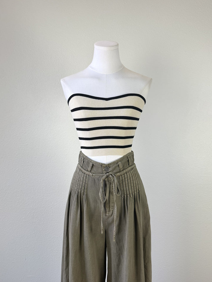 Jocelyn Stripe Crop
