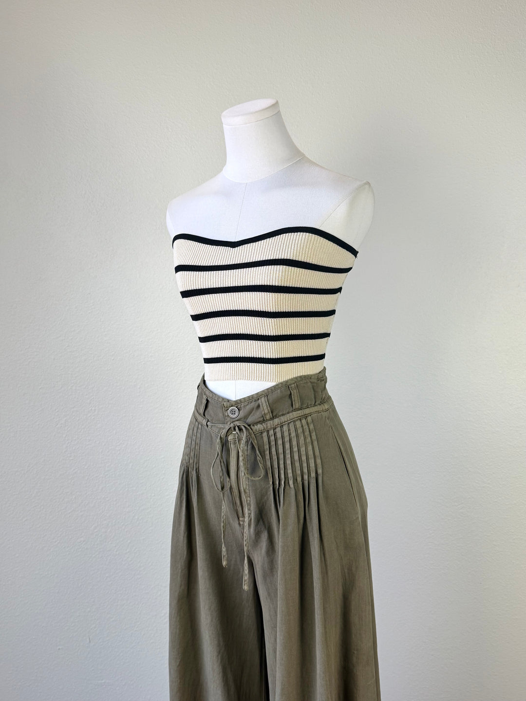 Jocelyn Stripe Crop