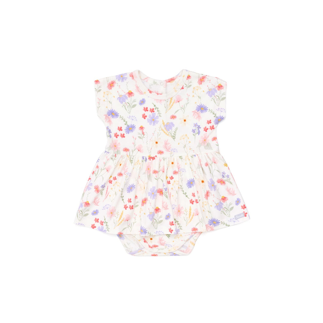Floral Skirted Modal Romper