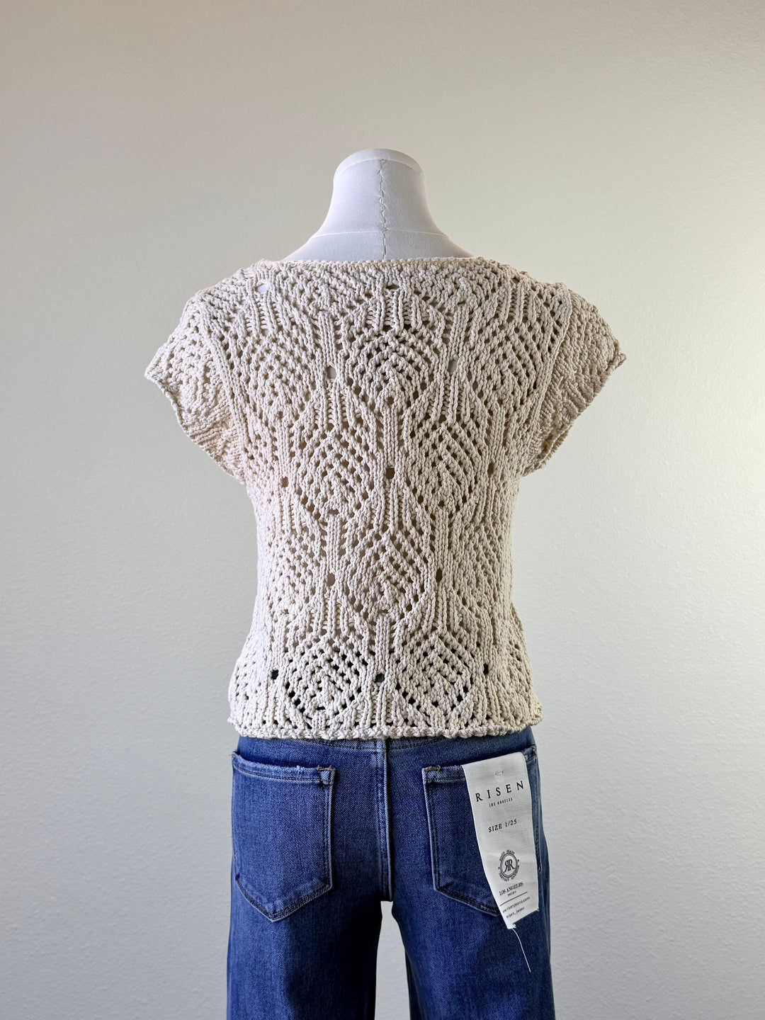 Kendra Crochet Top