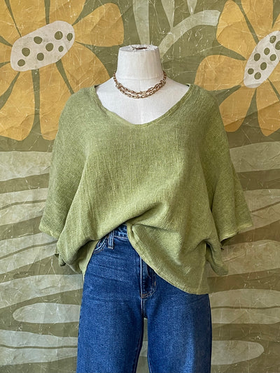 Kinsley Linen Top