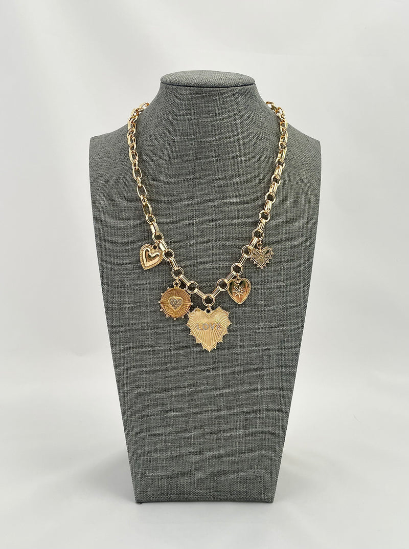 LOVE Charm Necklace