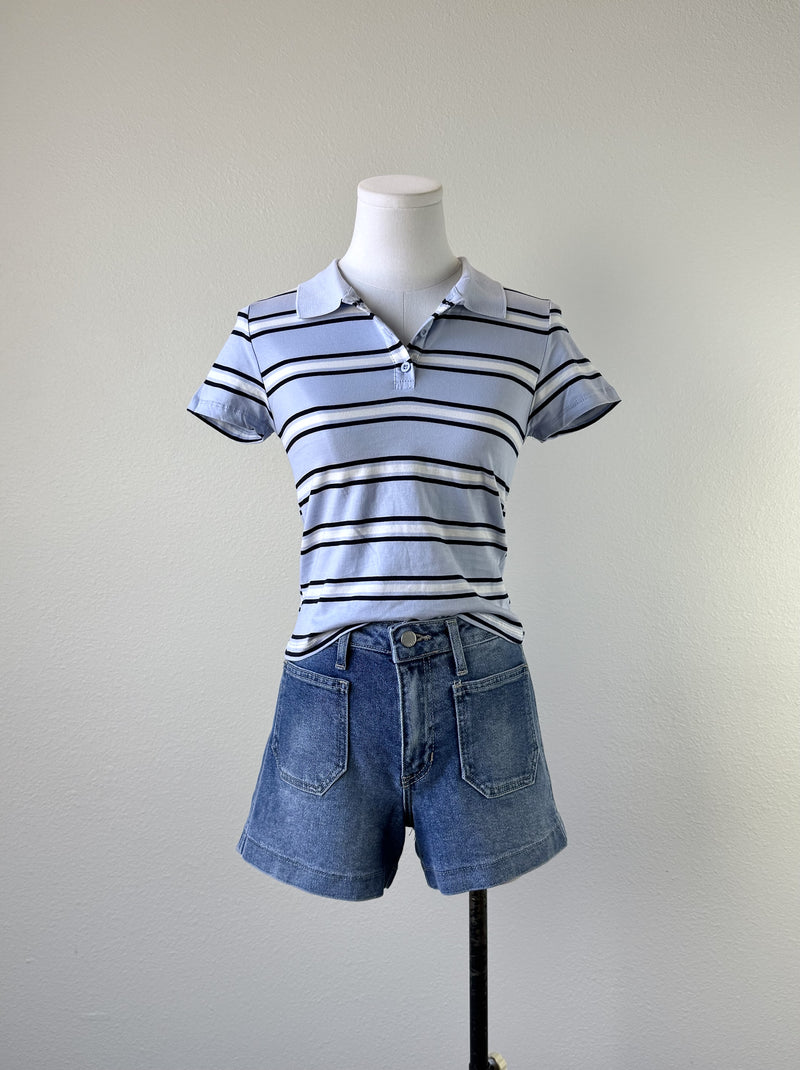 Laura Stripe Polo