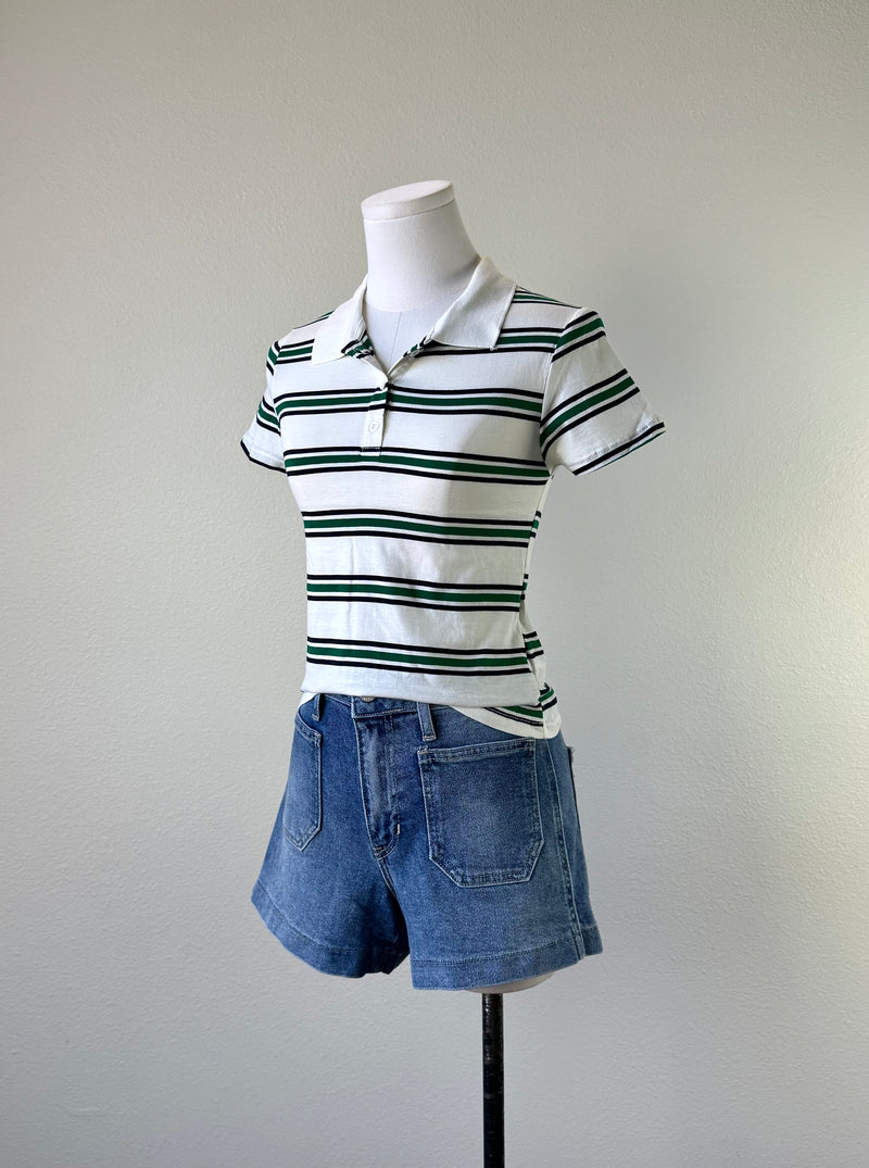 Laura Stripe Polo