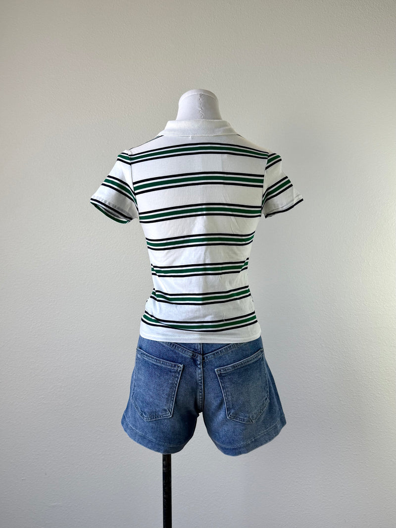 Laura Stripe Polo