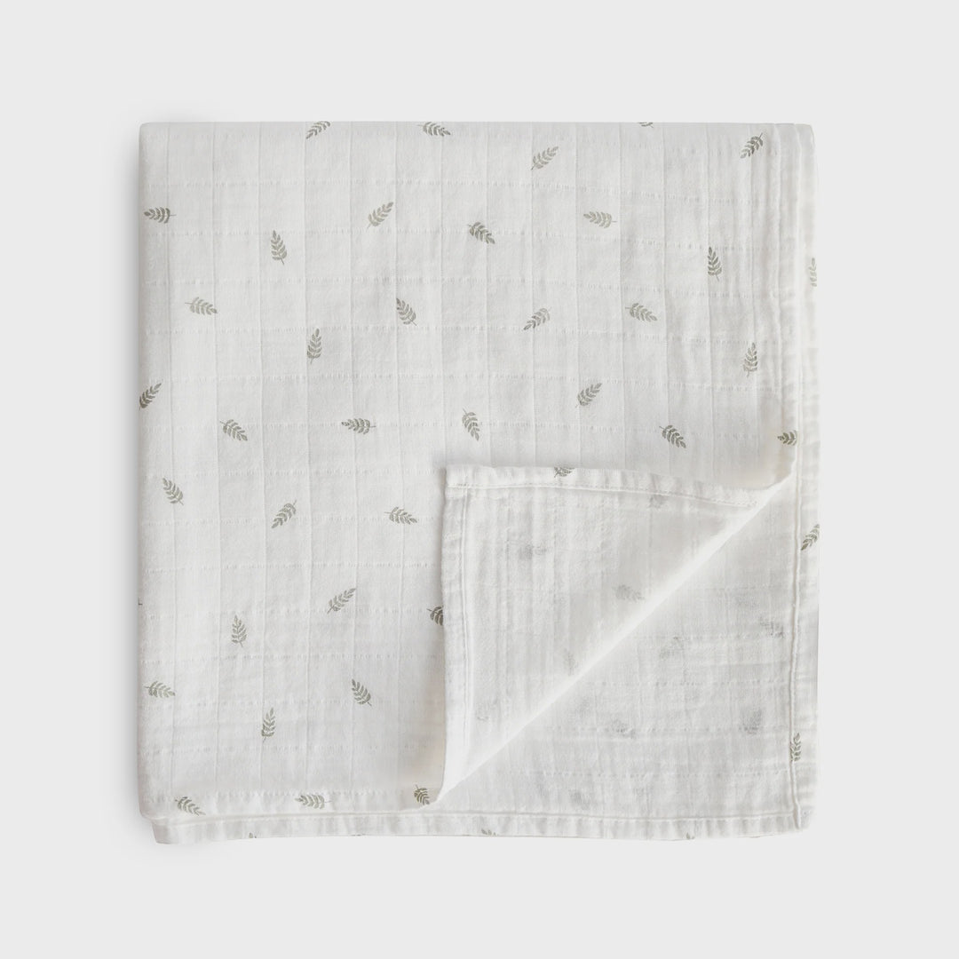 Leaves Muslin Swaddle