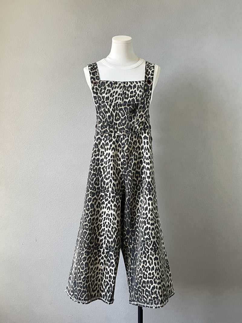 Leopard Oversized Overalls