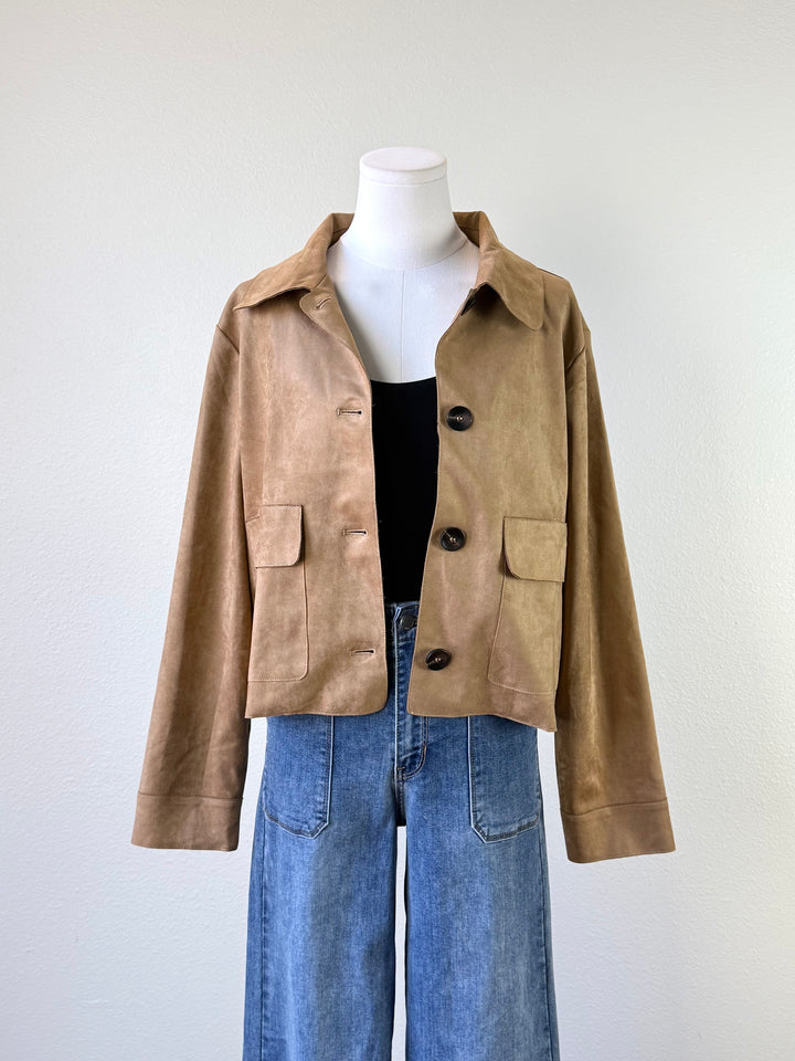 Lisa Suede Jacket