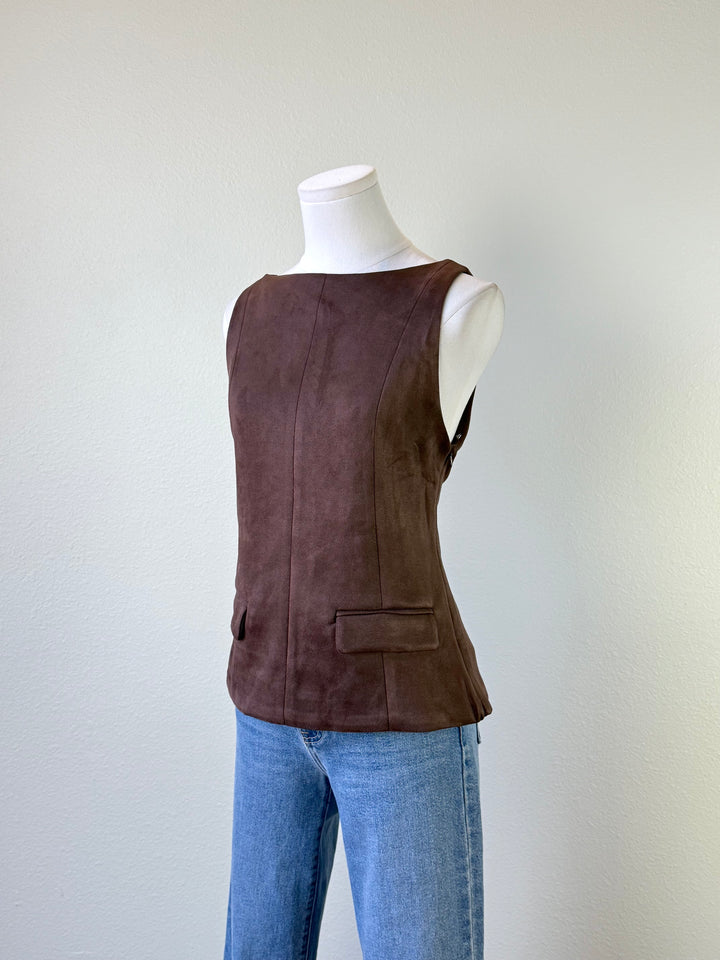 Madeline Suede top