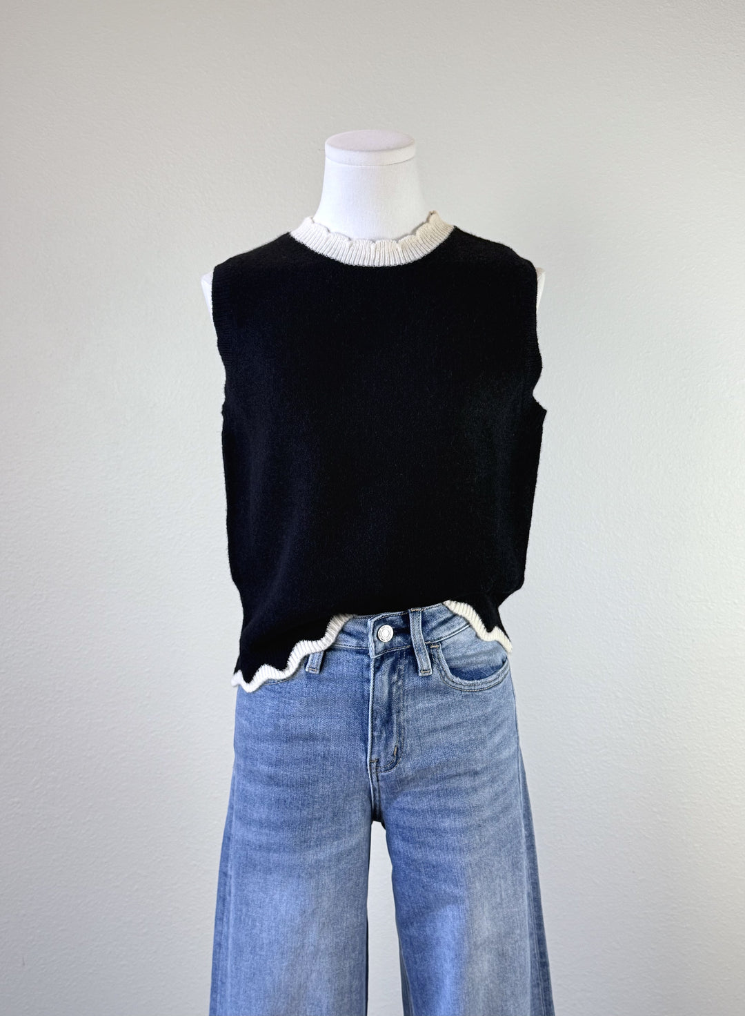 Madri Scallop Sweater