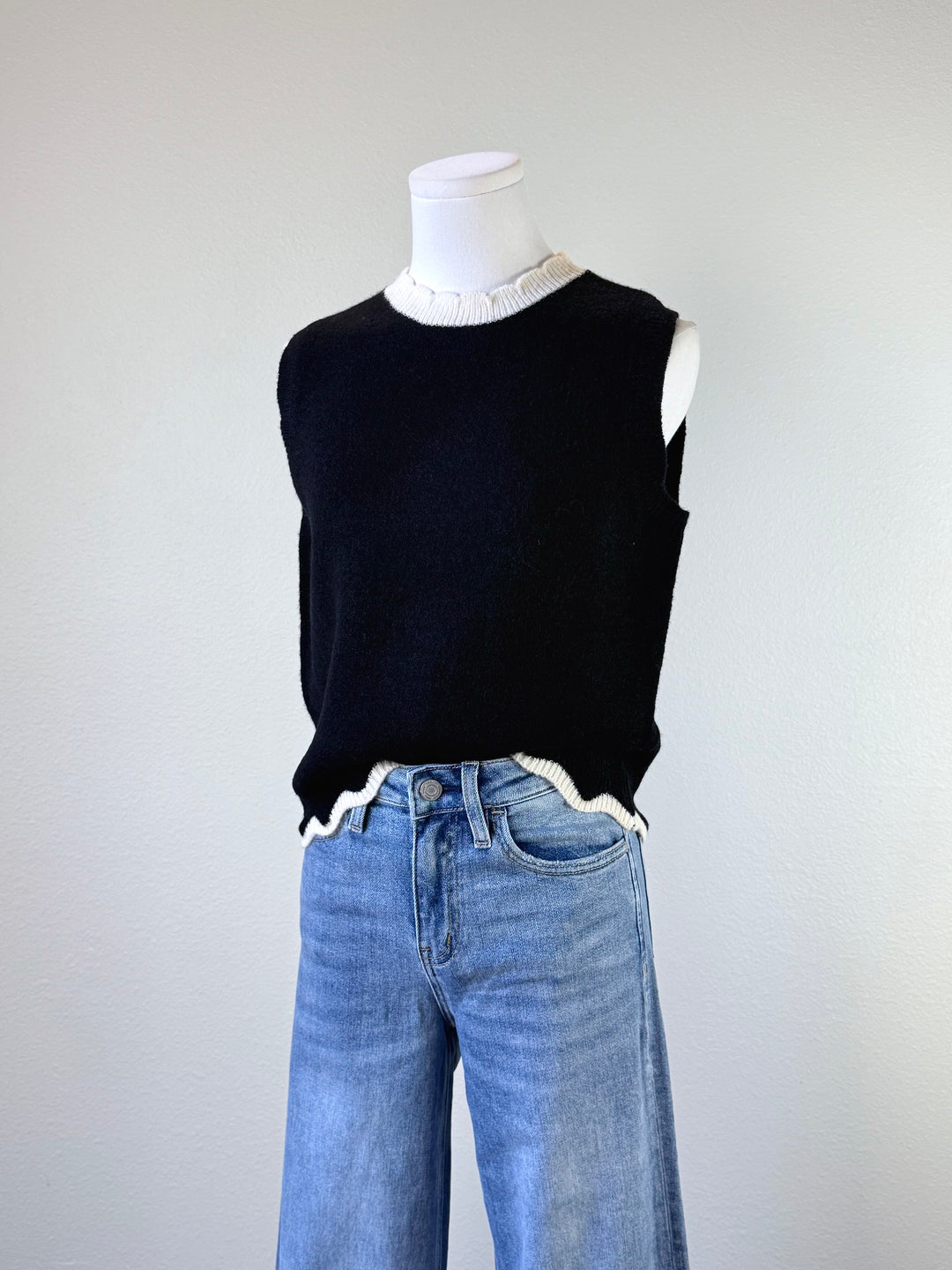 Madri Scallop Sweater