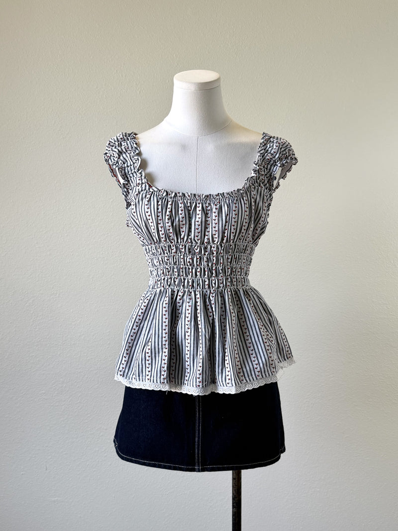 Marilyn Peplum Top