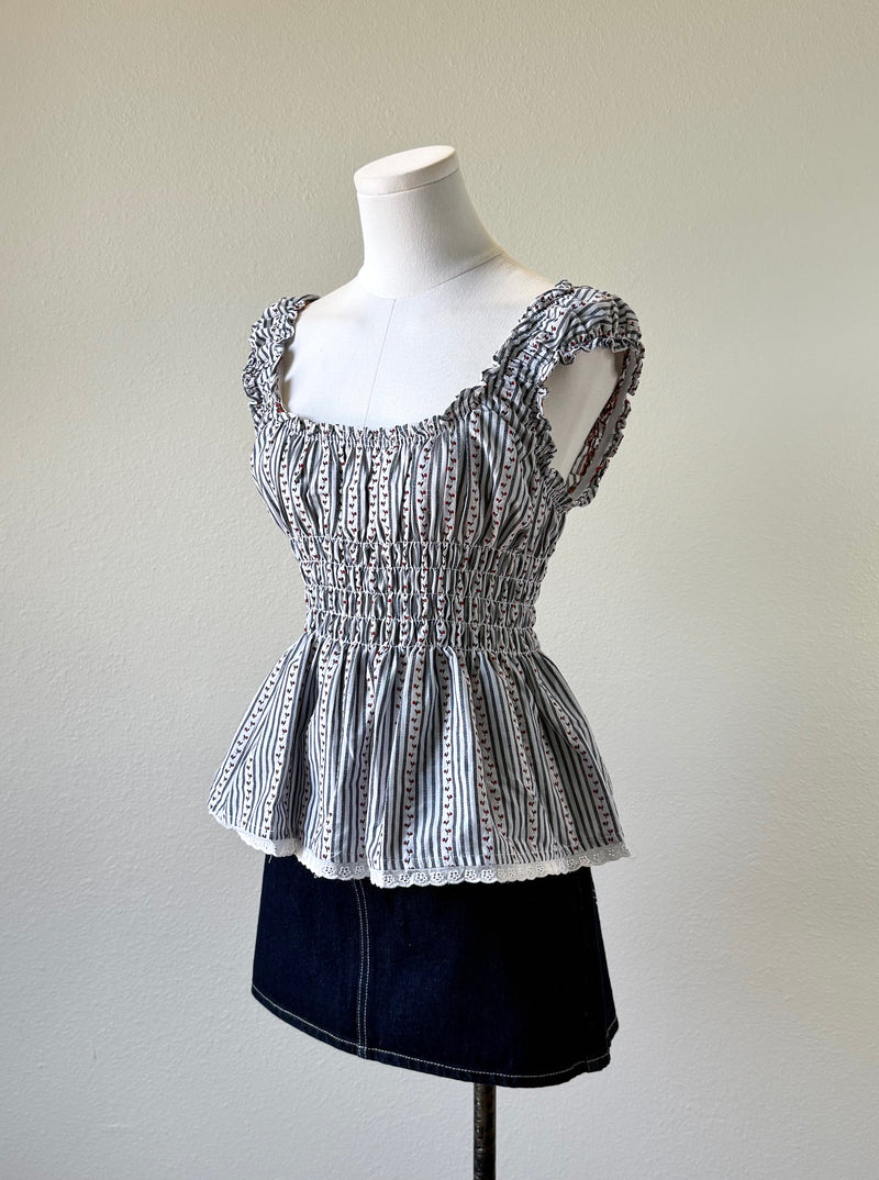 Marilyn Peplum Top
