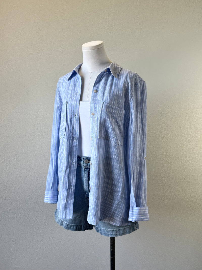 Mark Chambray Button Up