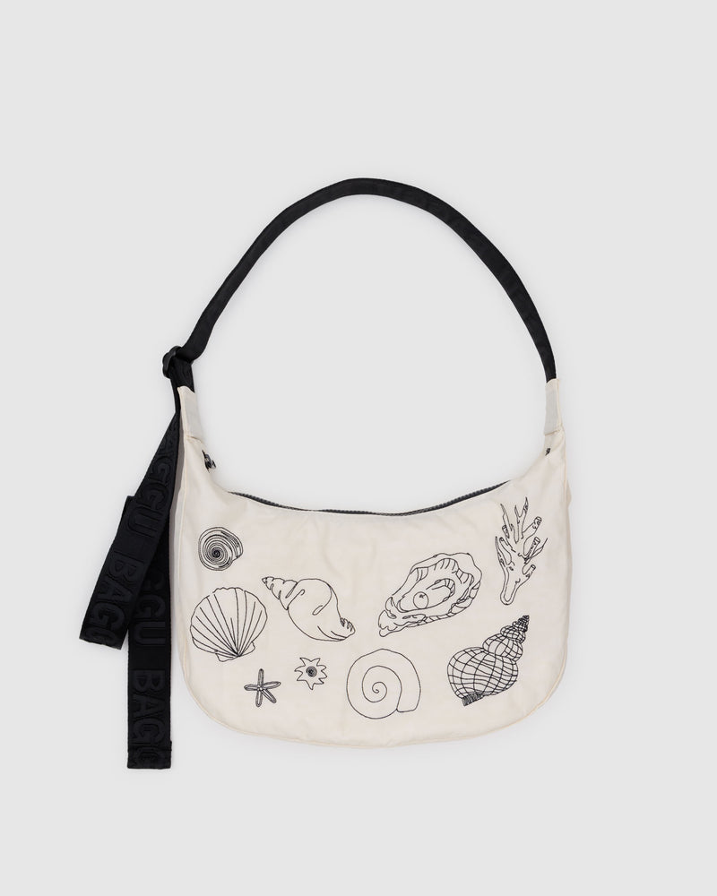 Shells Medium Crescent Bag