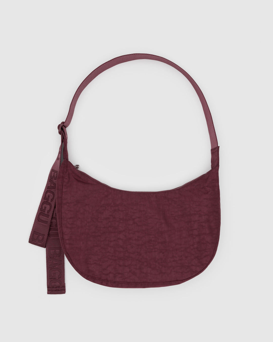 Mahogany Medium Crescent Bag