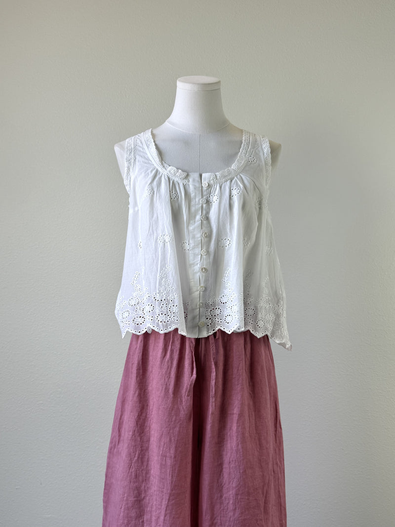 Milo Eyelet Top