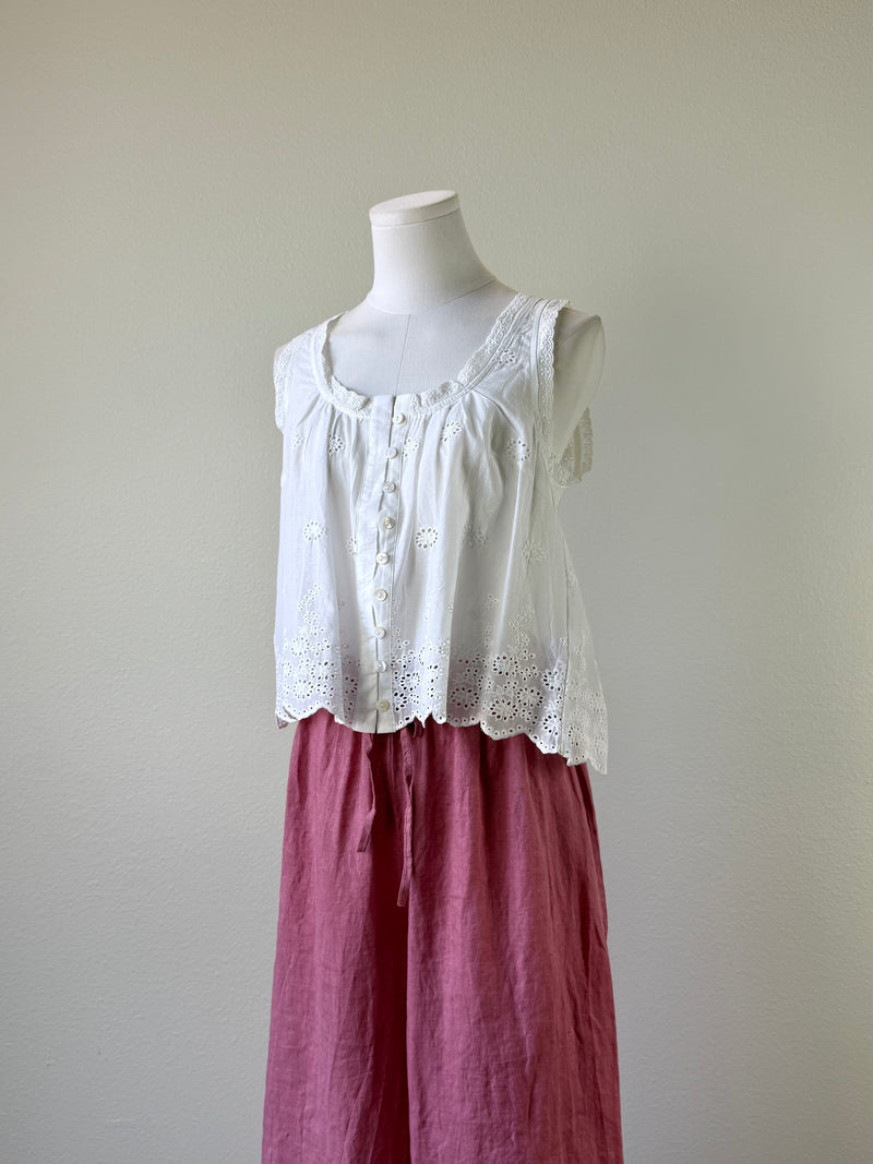 Milo Eyelet Top