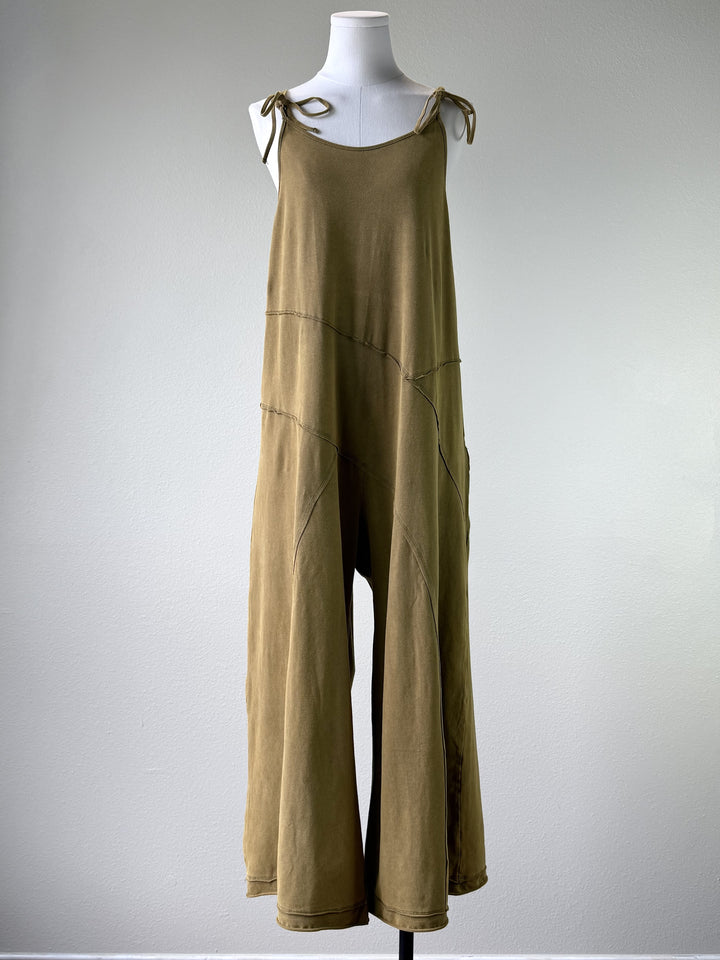 Mineral Washed Overalls