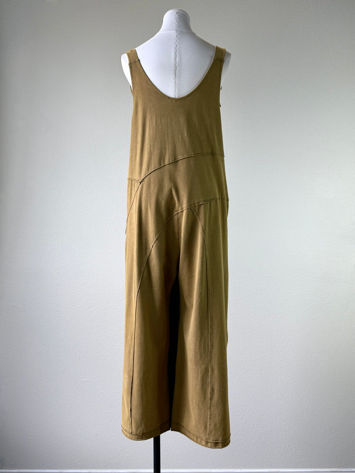 Mineral Washed Overalls