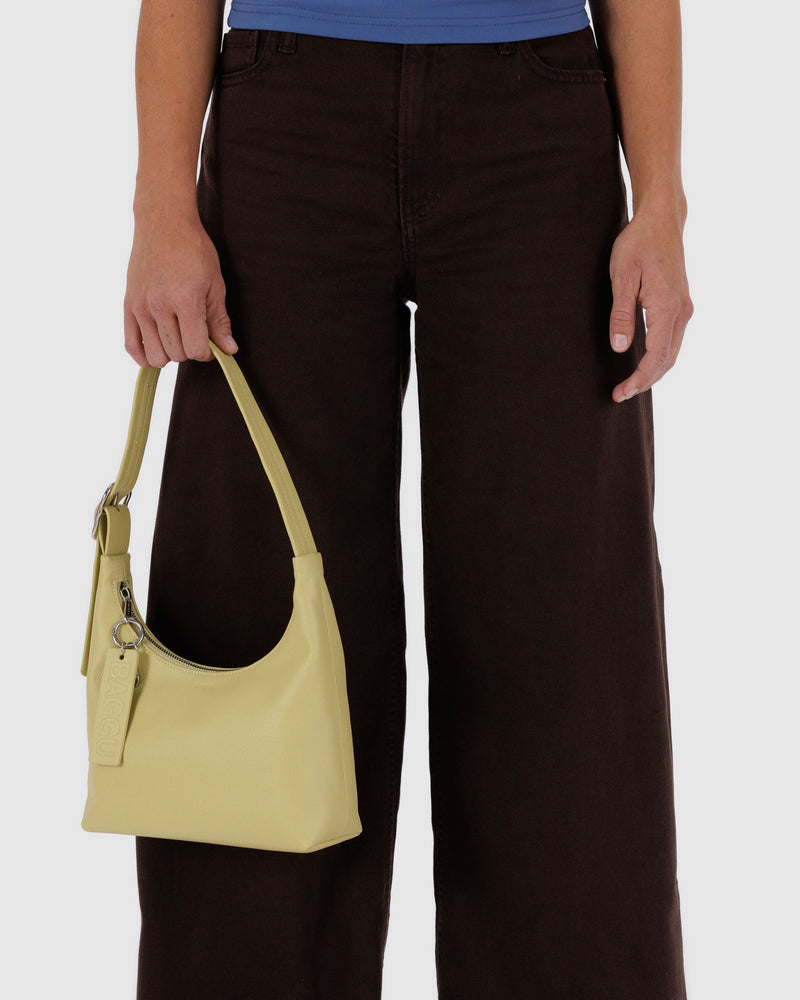 Mini Straw Leather Shoulder Bag