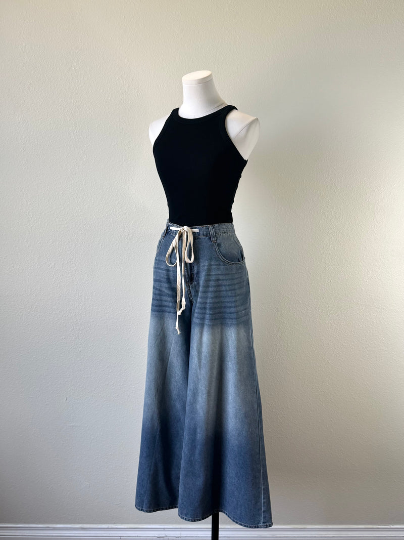 Ombre Wide Leg Pants