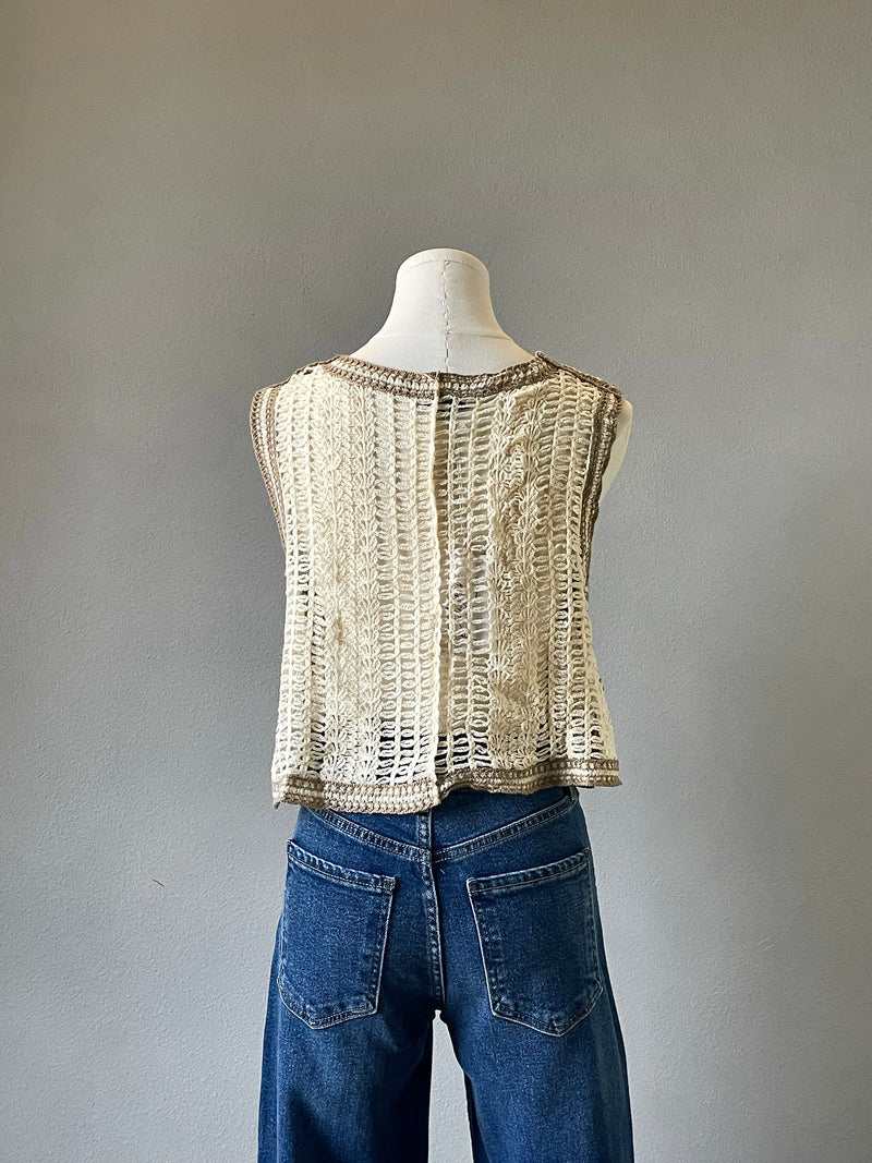 Owen Crochet Vest