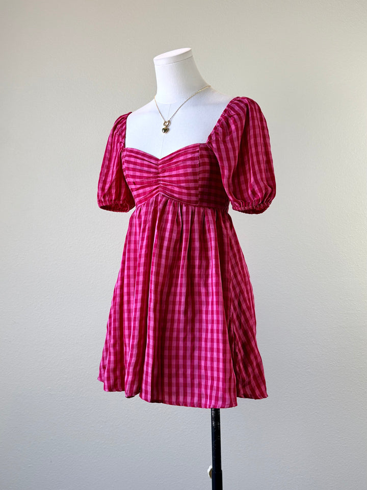 Phoebe Gingham Romper
