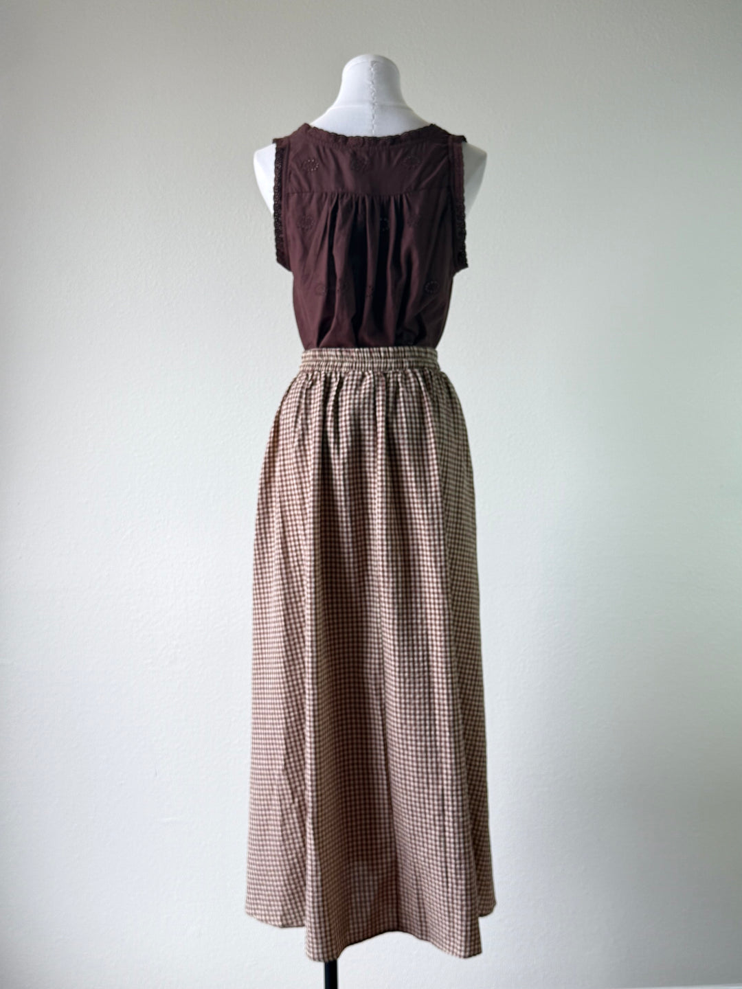 Poli Gingham Skirt