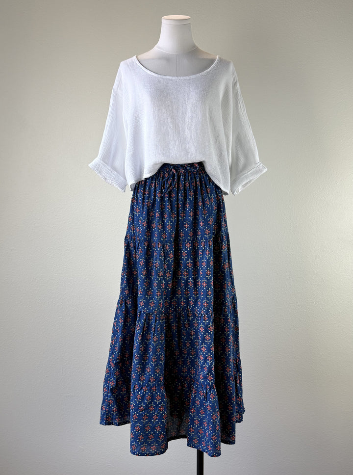 Riven Tiered Skirt
