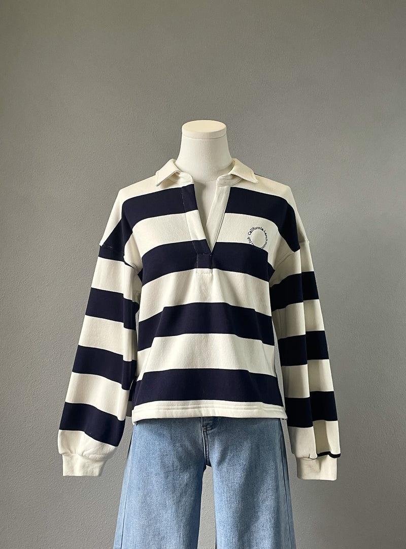 Rugby Stripe Top