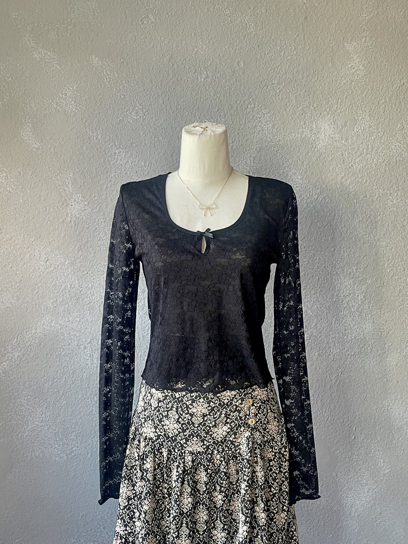 Sable Lace Top