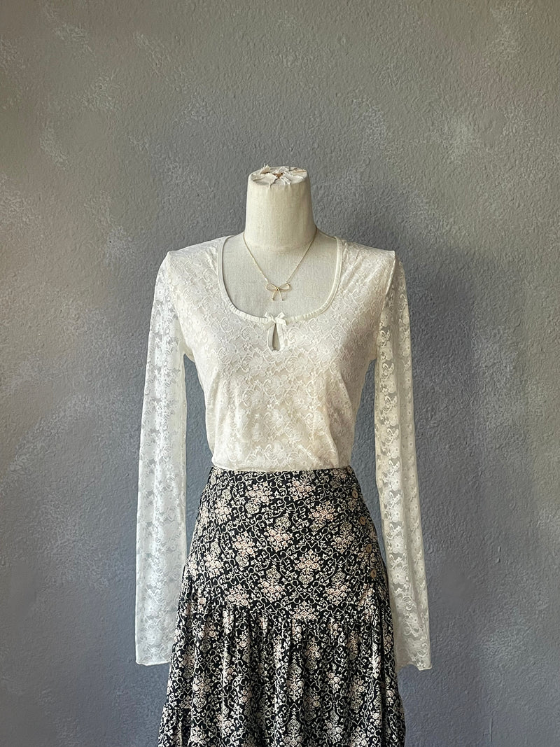 Sable Lace Top