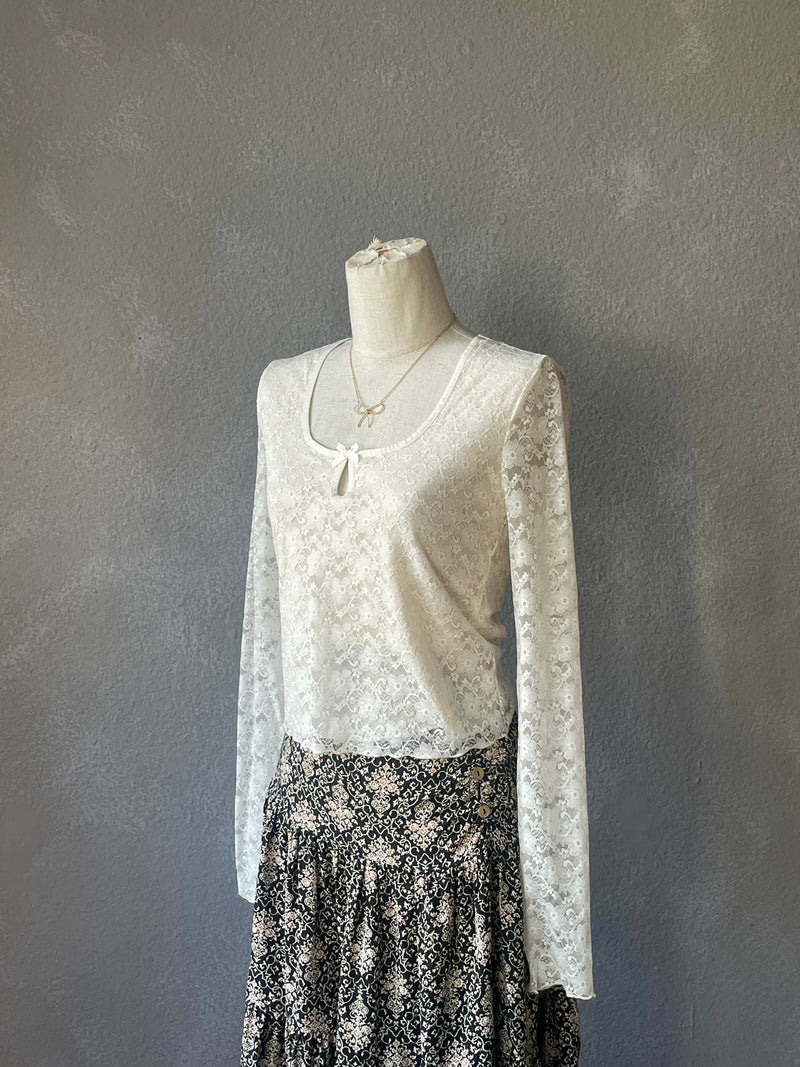 Sable Lace Top