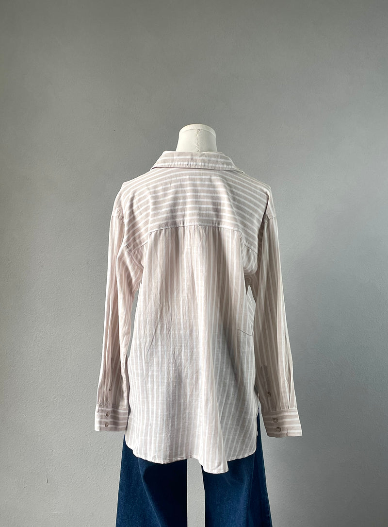 Sami Striped Button Up