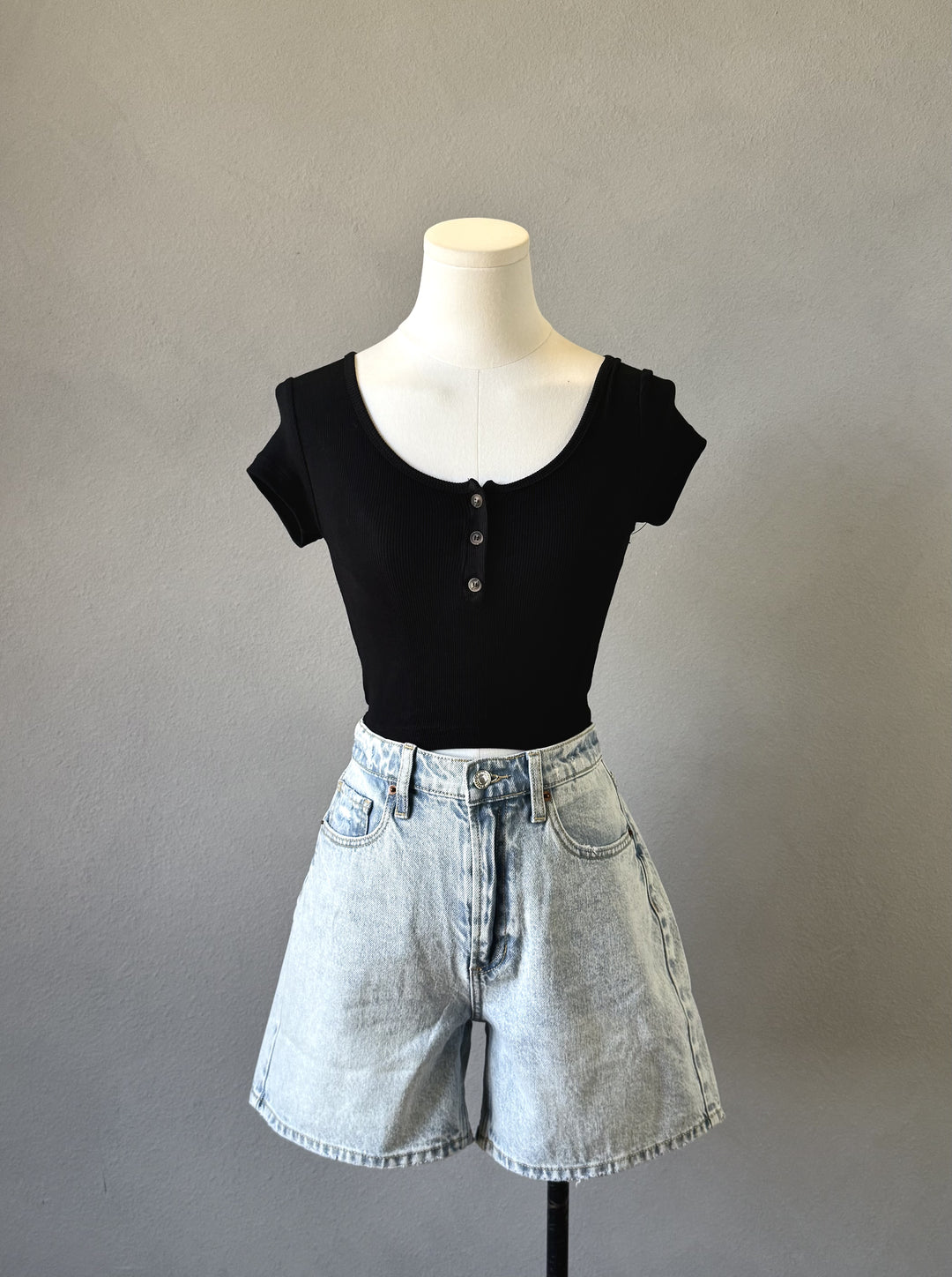 Scoop Henley Tee