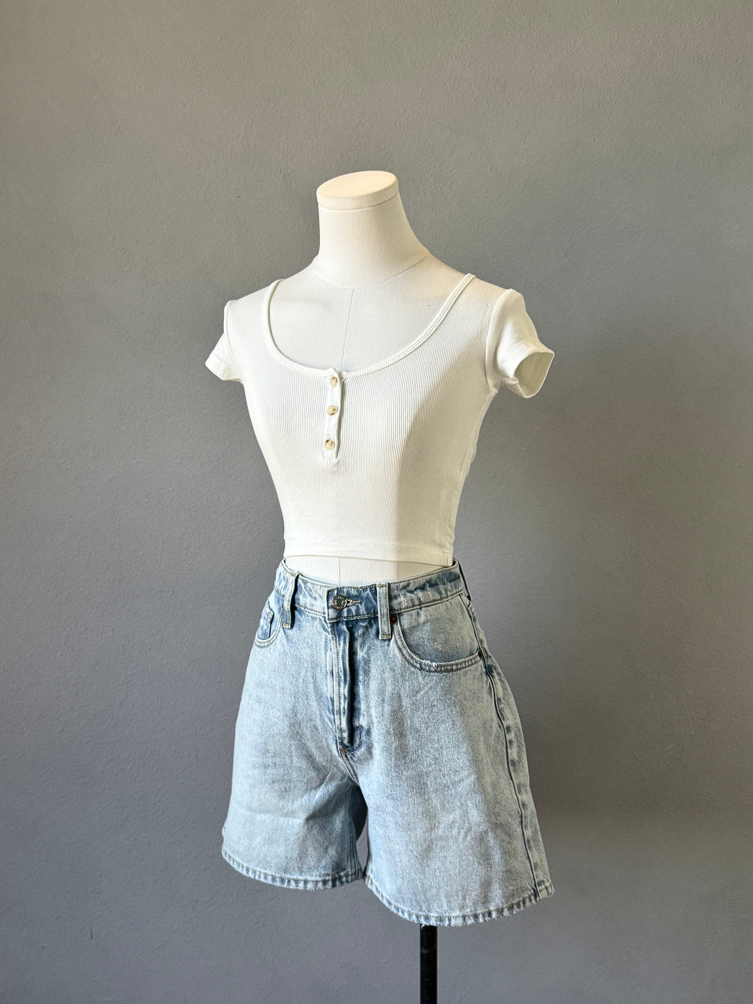 Scoop Henley Tee